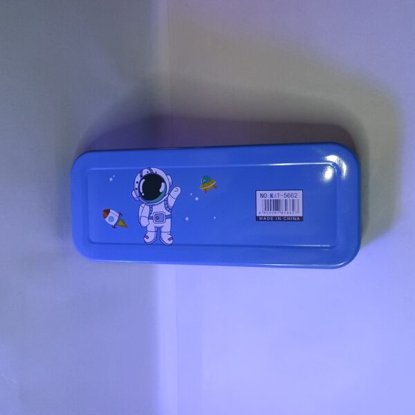 Cottagekart||Astronaut Metal Pencil Case Pouch For Kids ||Metal Pencil, Pen, Stationary Case||Durable & Spacious School Stationery Box - Image 14