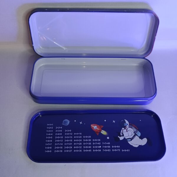 Cottagekart||Astronaut Metal Pencil Case Pouch For Kids ||Metal Pencil, Pen, Stationary Case||Durable & Spacious School Stationery Box - Image 17