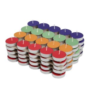 Cottagekart||Tealight Candles – Long-Lasting Unscented Wax Candles for Diwali, Puja & Home Décor|| Pack of 50 Candles