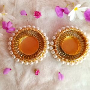 Cottage Kart|| Handcrafted Tealight Diyas for Festive Decor – Elegant Candle Holders for Diwali & Home Decoration  || Set Of 2