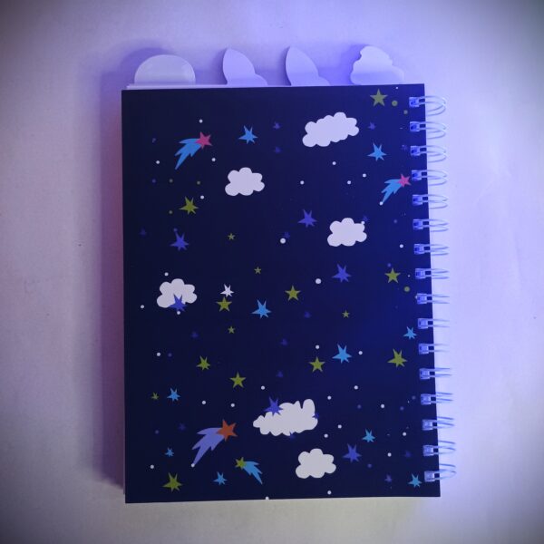 Cottagekart||Space Themed Notepad for Kids & Boys– Cute Spiral Diary, Stationery Gift for Boys, School & Personal Use - Image 5