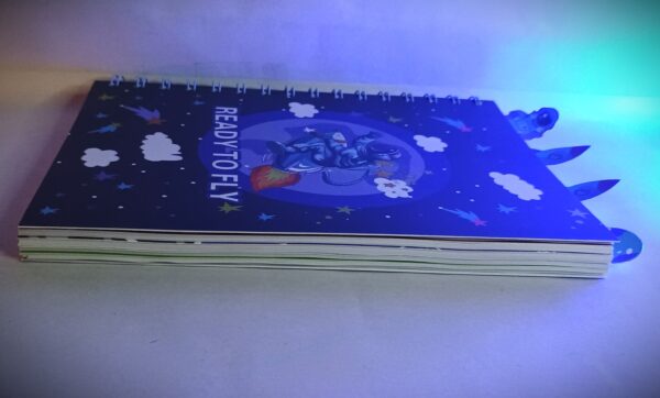 Cottagekart||Space Themed Notepad for Kids & Boys– Cute Spiral Diary, Stationery Gift for Boys, School & Personal Use - Image 6