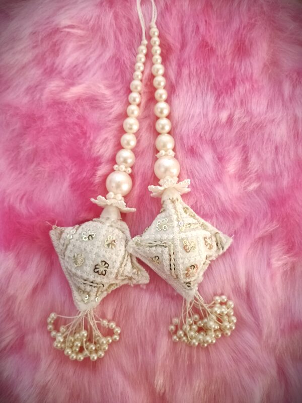 Cottagekart||Designer Latkans for Sarees, Lehengas & Blouses – Perfect Dress Accessories-2 pcs - Image 5